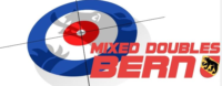 Logo von Mixed Doubles Bern, einem Curling-Turnier in Bern.
